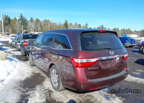 2012 Honda Odyssey Ex-L z USA, uszkodzony, nr VIN 5FNRL5H62CB031664